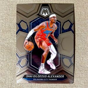 Shai Gilgeous-Alexander 23-24 Panini Mosaic OKC Thunder NBA Basketball Card